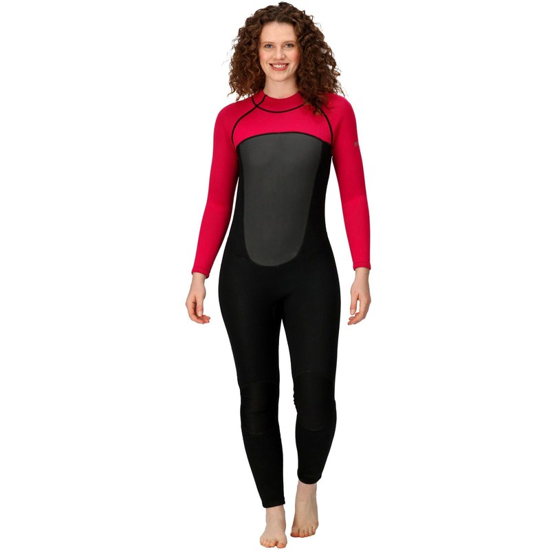 Regatta Womens Full Surfing Back Zip Wetsuit - 6/8