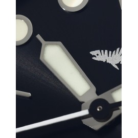 TACTICAL FROG Heimdallr Stainless Steel SKX007 Dive Watches for Men, NH36A Movement C3 Luminous Automatic Watches, 200M Water Resistant