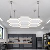 15Pcs 1M Adjustable LED Panel Suspension Cables – Steel Hanging