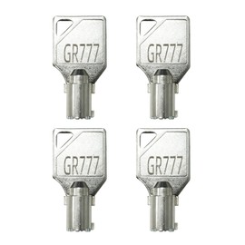 4 Pcs GR777 Tubular Key | Compatibility with Service Panel of Speed Queen Commercial Washer Door/Service Panel/Coin Washing Machine | for Speed Queen Maytag ESD Lock