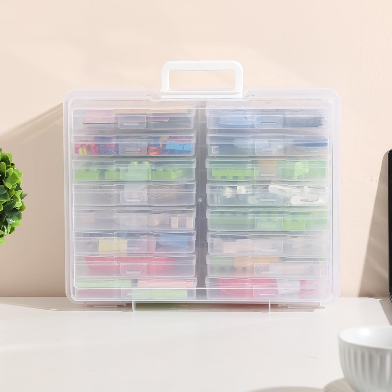 novelinks Transparent 4" x 6" Photo Organizers and Photo Storage