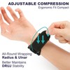 KINBOM 2pcs Bullseye Brace Wrist Band, Adjustable Wrist Brace for