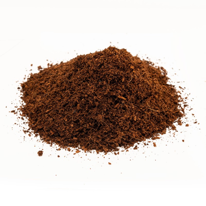 Eco Earth Compressed Coconut Fiber Substrate Single Brick, 2 Pack