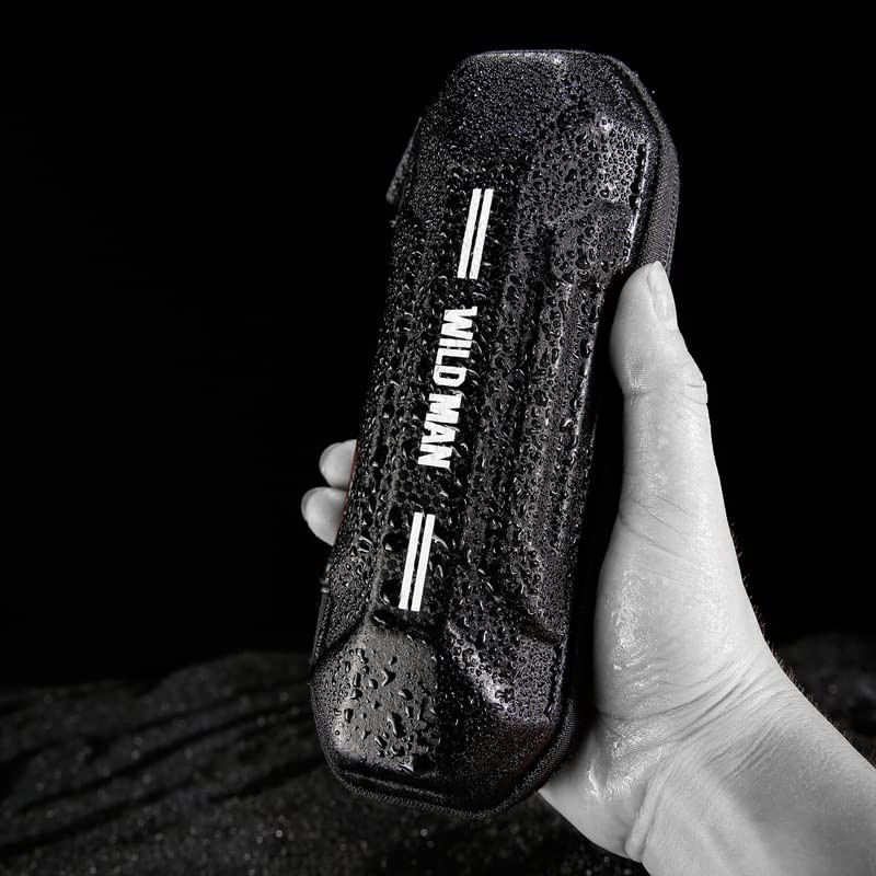 WILD MAN Bike Tool Storage Bag Hard Shell Waterproof Bicycle