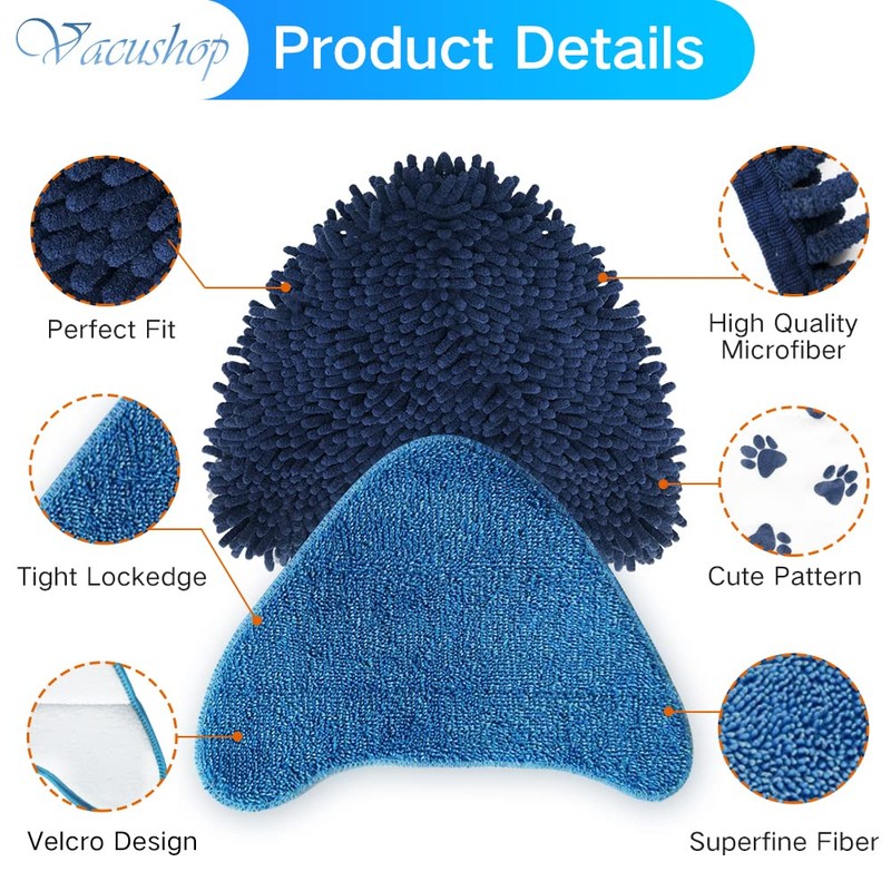 VACUSHOP Vacuum Accessories Replacement for Hoover WH21000 Reusable Microfiber Soft