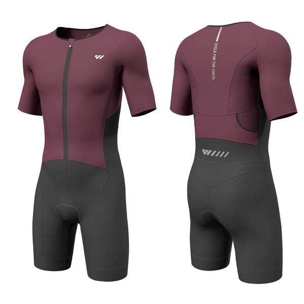 Lo.gas Triathlon Suits Mens,High Elasticity Breathable Quick-qrying Trisuit Race‌ Skinsuits