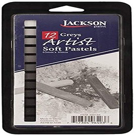 Jack Richeson Jackson Sketch Sticks, Assorted, Greys