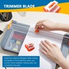Professional Paper Cutter Parts, Hidden Blade Design, 8 Pieces Paper