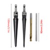 Guifeng Carbon Steel Taper Reamer Set of Four Hexagonal Shank
