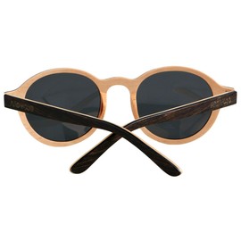 ANDWOOD Wood Sunglasses Polarized for Men Women Uv Protection Wooden Sun Glasses Bamboo Round Shades