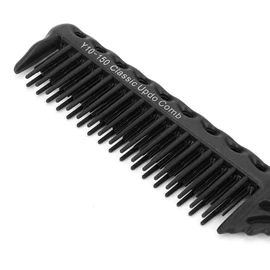 Teasing Comb, 3 Rows Tooth Tail Comb for Volume and Styling Precision (Black)
