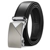 TANGCHAO Men's Belt, Leather Belt Ratchet Automatic Buckle for Men