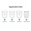 Sitz Bath Seat Deeper Bowl Drain Holes Skid Proof Unisex