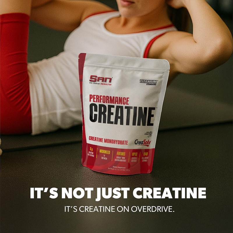 SAN Performance Creatine 600g – Supports Muscle Growth and Athletic