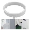 Fdit Air Conditioner Hose Connector, Hose Connector ABS Adjustable Exhaust