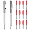 Ezydka Tungsten Carbide Scriber, 2pcs Scribe Tool Etching Pen with