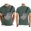 Mini Sling Bag - Waterproof Crossbody Phone Chest Bag for