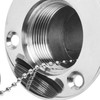 Boat Deck Filler with Key Cap Marine Stainless Steel Hardware