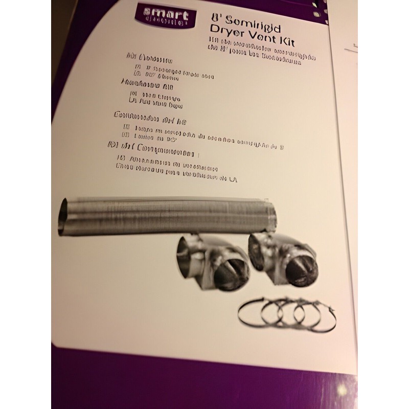 SMART CHOICE Frigidaire Smart Choice 8' Simi-rigid Dryer Vent Kit