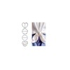 Decixde 4PCS Scarf Ring Clip Shirt Clip T-shirt Ties Clips