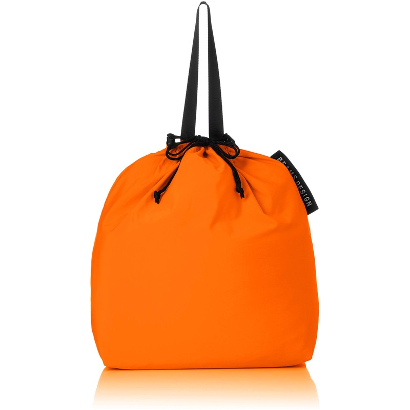 Beams Design 07202304 Pocketable Eco Bag, Unisex, Adult, orange