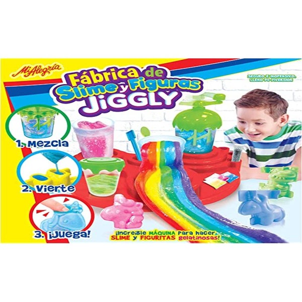 Mi Alegria Fabrica de Slime Y Figuras Jiggly