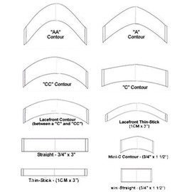 Sensi-Tak Support Tape Shape "B" By Original Walker Tape Co.