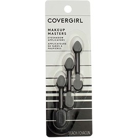 CoverGirl Makeup Masters Eyeshadow Applicators 3 ea (Pack of 6)