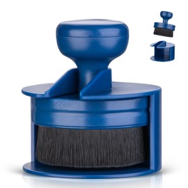 BABYSHEEP Car Tire Shine Applicator,Vegan Tire Shine Brush with Stand for Auto Detailing Cleaning Service,Blue