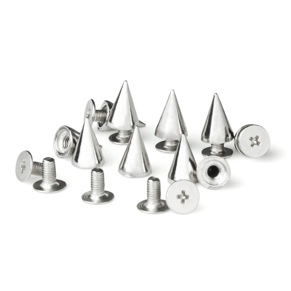 Bastex 205pcs Studs and Spikes. Metal Spikes and Punk Studs