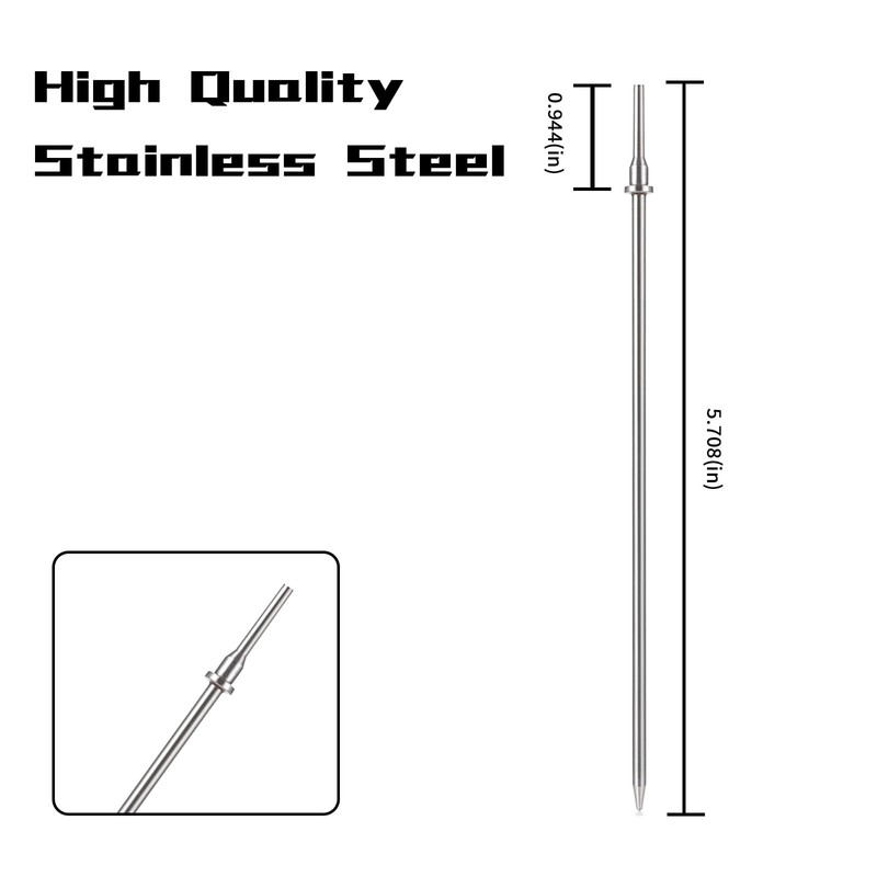 AEROPRO Tools 2.0mm Needle, Nozzle, Air Cap Set for A610