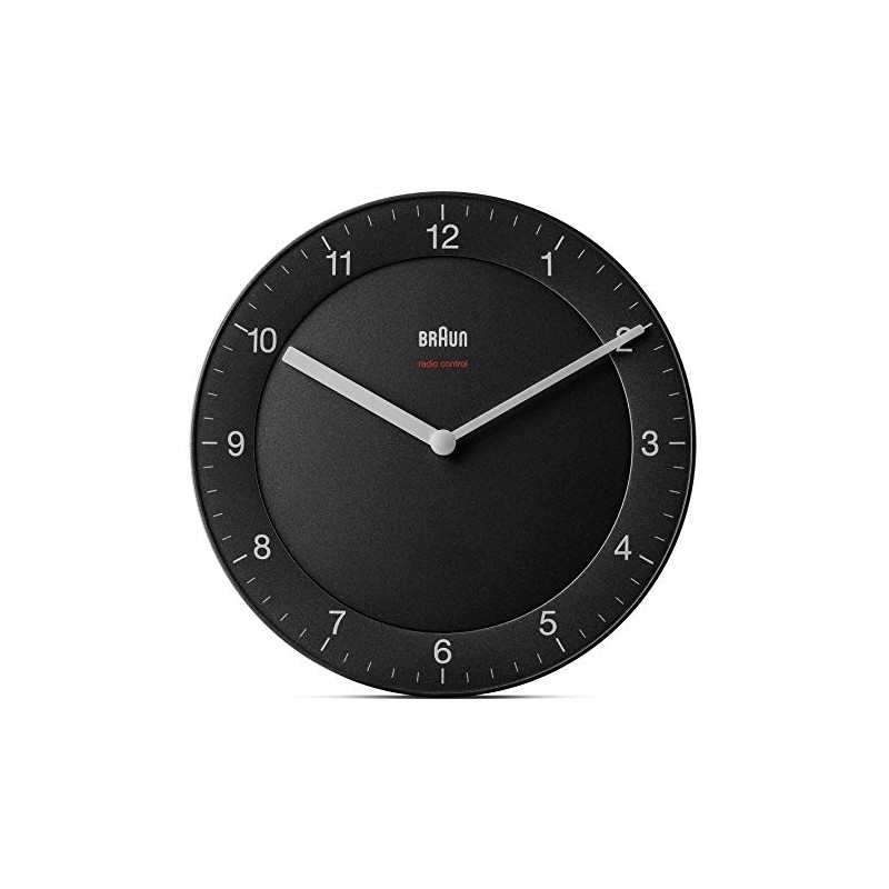 Braun Wall Clocks 67012_BC06B Wall Clock, Normal