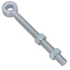 Swing Gate Long Eye Bolts Hinge + Nuts Adjustable Zinc