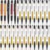 Colarr 20 Pack Woodturning Pen Kit Twist Ballpoint Pen Kit