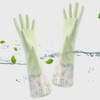 Refoiner Rubber Gloves, Kitchen, Long, 3-Piece Set, Fashionable, Cute, Patterned,