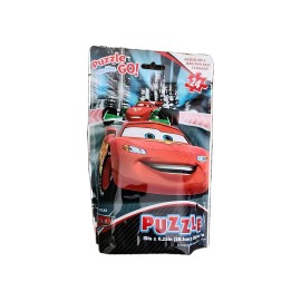 Cardinal Cars Puzzle On The Go! 15”x11.25” Resealable Bag 24 Piece Brand New