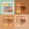 Nyx Professional Makeup, Paleta de correctores, Tono Deep