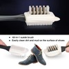 MAXIMILIAN Shoe Cleaner Kit. Brush with Extra 2 Erasers for