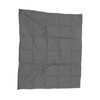 USB Heated Blanket Dark Grey 3 Temp Modes 52x43in Soft