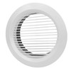 200mm Round Vent Cover ABS Plastic Louver Air Ventilation Grille