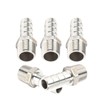 QiiMii Stainless Steel 304 Male Threaded Barb Hose Pipe Fitting