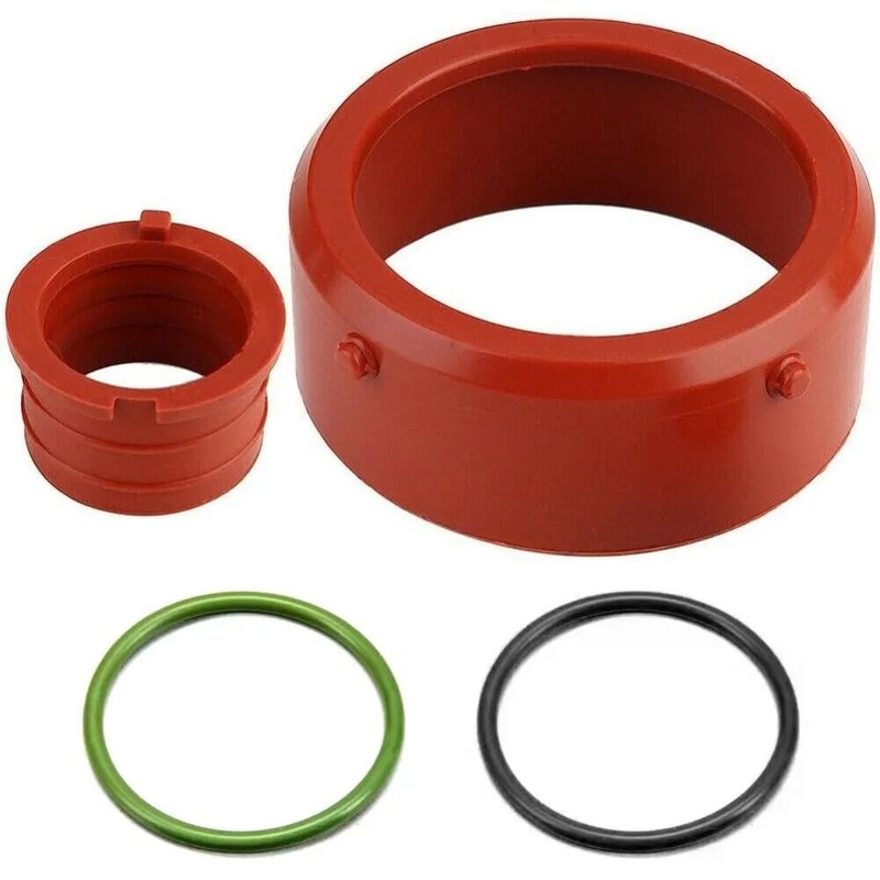 4pcs For Mercedes OM642 Turbo & Breather Intake Seal &