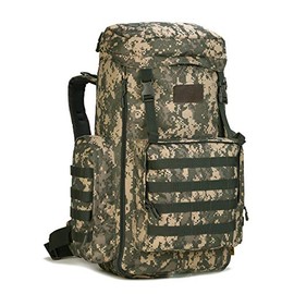 Backpacking Backpack, Extra Large Backpack for Men, 65L/70L/85L Waterproof MOLLE Rucksack Hiking Hunting