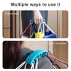 3Pack Grocery Bag Carrier-A Plastic Bag Organizer and Rack, Convenient