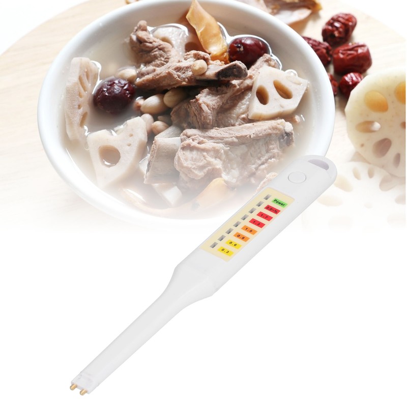 Electronic Salinity Tester PenType Vegetable Soup Saltiness Concentration Test Portable