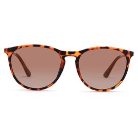 Pro Acme Polarised children's sunglasses with anti-glare filter for children aged 3-9 years, boys and girls, Tortoiseshell Frame | Gradient Brown