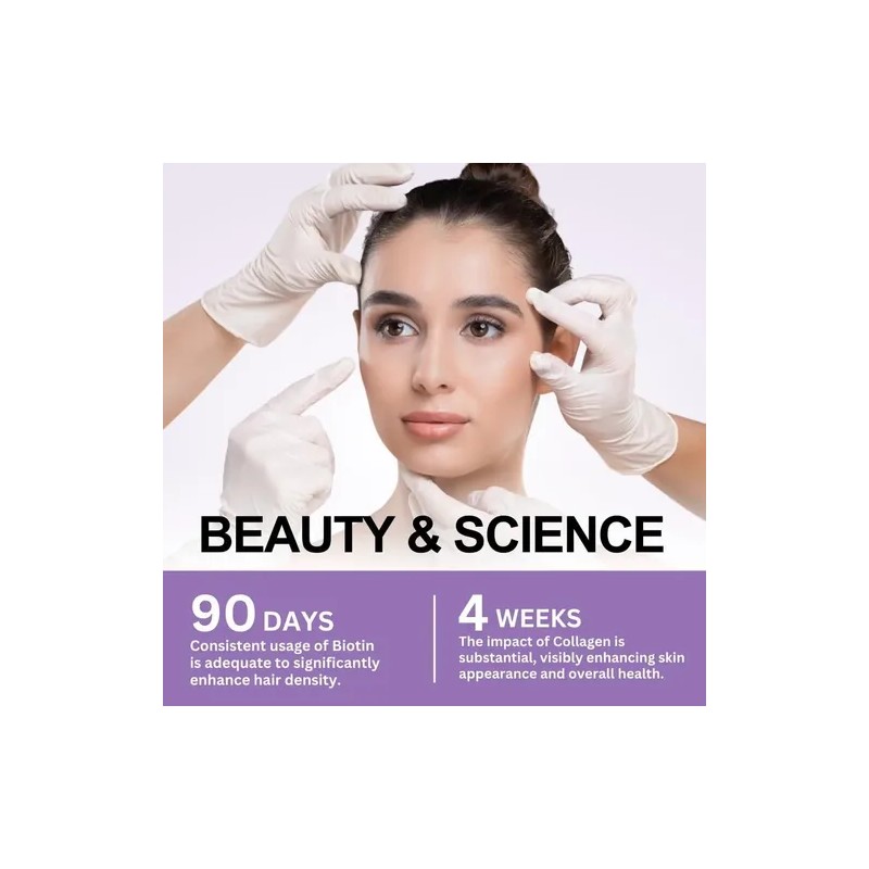 Vitboost Biotina 25000 Mcg Para Cabello Y Uñas 120 Cápsulas