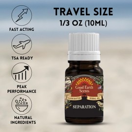 Soul Sticks 10ml Herbal Spell Oil | 100% Pure Therapeutic Grade | Rid Yourself of Negative Energy | Undiluted Natural Oil for Diffuser, Humidifier, Relaxation, & Meditation - Separation