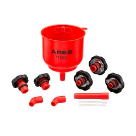 ARES 71502 - Spill Proof Coolant Filling Kit - Eliminates Trapped Air Pockets and Squeaky Belts Due to Overflow