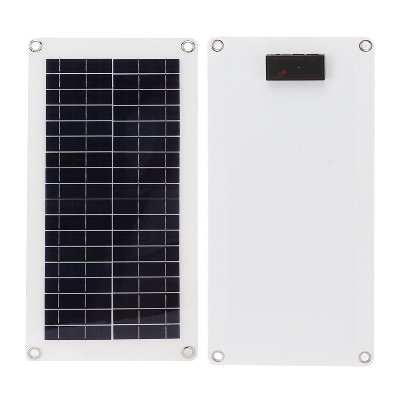 Solar Panel Fan Kit with 30A Controller Polysilicon 10W 18V